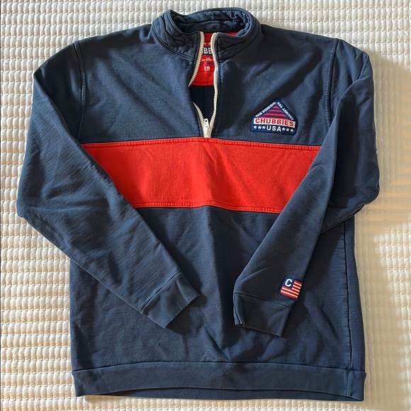 Chubbies Quarter Zip Sweatshirt
